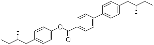 [S-(r*,r*)]-4-(2-methylbutyl)phenyl 4-(2-methylbutyl)[1,1-biphenyl]-4-carboxylate Structure,69777-74-8Structure