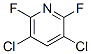 3,5-Dichloro-2,6-difluoropyridine Structure,698-51-1Structure