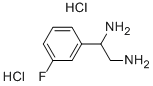 1-(3-Fluoro-phenyl)-ethane-1,2-diamine 2hcl salt Structure,69810-91-9Structure