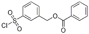 3-Chlorosulfonyl-benzoic acid benzyl ester Structure,69812-50-6Structure