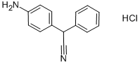 (4-Aminophenyl)phenylacetonitrile hydrochloride,97% Structure,69833-17-6Structure