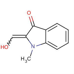 3H-indol-3-one,1,2-dihydro-2-(hydroxymethylene)-1-methyl-(9ci) Structure,698363-50-7Structure