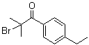 2-Bromo-1-(4-ethylphenyl)-2-methylpropan-1-one Structure,698394-60-4Structure