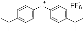 Bis(4-isopropylphenyl)iodonium hexafluorophosphate Structure,69842-76-8Structure