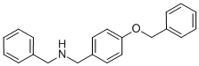 Benzyl-(4-benzyloxybenzyl)amine Structure,69875-83-8Structure