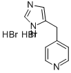 Pyridine, 4-(1H-imidazol-4-ylmethyl)-, dihydrobromide Structure,699020-93-4Structure