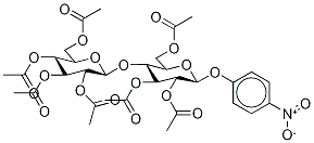 p-Nitrophenyl beta-D-Cellobioside Heptacetate Structure,69948-03-4Structure