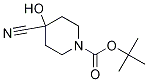 1-Boc-4-hydroxy-piperidine-4-carbonitrile Structure,700-48-1Structure