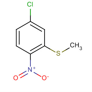 4-Chloro-2-(methylthio)-1-nitrobenzene Structure,70019-41-9Structure