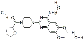 鹽酸特拉唑嗪(二水合物)結(jié)構(gòu)式_70024-40-7結(jié)構(gòu)式