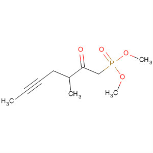 Phosphonic acid,(3-methyl-2-oxo-5-heptynyl)-, dimethyl ester Structure,70073-58-4Structure