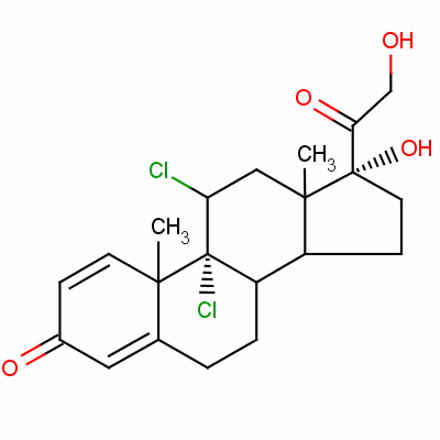 Dichlorisone Structure,7008-26-6Structure