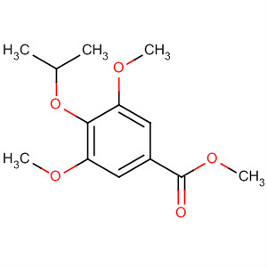 4-異丙氧基-3,5-二甲氧基-苯甲酸甲酯結構式_700804-10-0結構式