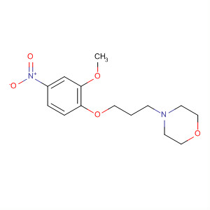 3-Methoxy-4-[3-(morpholin-4-yl)propoxy]nitrobenzene Structure,700804-28-0Structure