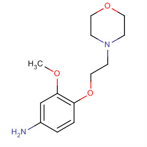 3-Methoxy-4-(2-morpholin-4-yl-ethoxy)-phenylamine Structure,700804-29-1Structure