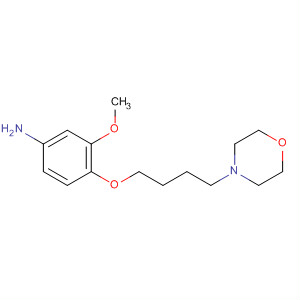 3-Methoxy-4-(4-morpholin-4-yl-butoxy)-phenylamine Structure,700804-34-8Structure