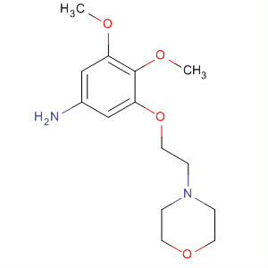 3,4-Dimethoxy-5-(2-morpholin-4-yl-ethoxy)-phenylamine Structure,700804-38-2Structure