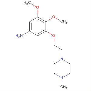 3,4-Dimethoxy-5-[2-(4-methyl-piperazin-1-yl)-ethoxy]-phenylamine Structure,700804-42-8Structure