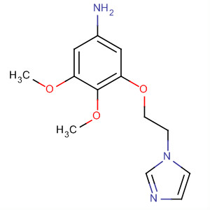 3-(2-咪唑-1-基-乙氧基)-4,5-二甲氧基-苯胺結(jié)構(gòu)式_700804-43-9結(jié)構(gòu)式