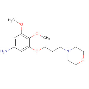 3,4-Dimethoxy-5-(3-morpholin-4-yl-propoxy)-phenylamine Structure,700804-44-0Structure