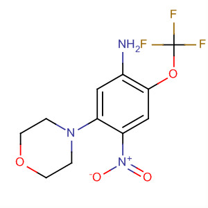 5-Morpholin-4-yl-4-nitro-2-trifluoromethoxy-phenylamine Structure,700804-65-5Structure