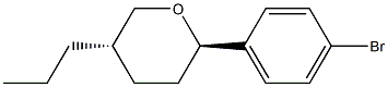 Trans-2-(4-bromophenyl)-5-propyltetrahydro-2h-pyran Structure,700863-30-5Structure