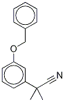 2-[3-(Benzyloxy)phenyl]-2-methylpropionitrile Structure,70120-08-0Structure