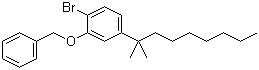 2-Benzyloxy-1-bromo-4-(1,1-dimethyloctyl)benzene Structure,70120-17-1Structure