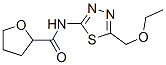 2-Furancarboxamide,n-[5-(ethoxymethyl)-1,3,4-thiadiazol-2-yl]tetrahydro- Structure,701239-54-5Structure