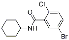 Cyclohexyl 5-bromo-2-chlorobenzamide Structure,701260-15-3Structure