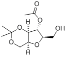 4-o-acetyl-2,5-anhydro-1,3-isopropylidene-d-glucitol Structure,70128-28-8Structure