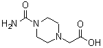 (4-Carbamoylpiperazin-1-yl)acetic acid Structure,701291-01-2Structure