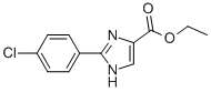 2-(4-Chloro-phenyl)-1H-imidazole-4-carboxylic acid ethyl ester Structure,701293-02-9Structure