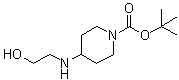 Tert-butyl 4-(2-hydroxyethylamino)piperidine-1-carboxylate Structure,701298-37-5Structure