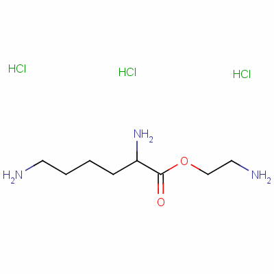 2-Aminoethyl l-lysinate trihydrochloride Structure,70198-23-1Structure