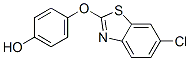 4-[(6-Chloro-2-benzothiazolyl)oxy]phenol Structure,70216-88-5Structure