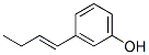 Phenol, 3-(1-butenyl)- (9CI) Structure,702660-55-7Structure