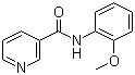 3-Pyridinecarboxamide, n-(2-methoxyphenyl)- Structure,70301-27-8Structure