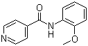 4-Pyridinecarboxamide, n-(2-methoxyphenyl)- Structure,70301-28-9Structure