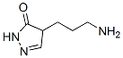 4-(3-Aminopropyl)-2,4-dihydro-3H-pyrazol-3-one Structure,7032-17-9Structure