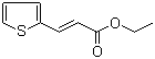 (E)-3-(2-噻吩)丙烯酸乙酯結(jié)構(gòu)式_70326-81-7結(jié)構(gòu)式