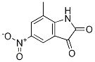 7-Methyl-5-nitroisatin Structure,70343-13-4Structure