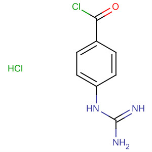 4-胍苯甲酰氯鹽酸鹽結(jié)構(gòu)式_7035-79-2結(jié)構(gòu)式