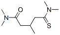 Pentanamide, 5-(dimethylamino)-n,n,3-trimethyl-5-thioxo- Structure,70367-47-4Structure