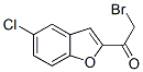 2-Bromo-1-(5-chloro-1-benzofuran-2-yl)ethanone Structure,7039-74-9Structure