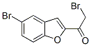 2-Bromo-1-(5-bromo-1-benzofuran-2-yl)-1-ethanone Structure,7039-76-1Structure