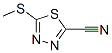 5-(Methylthio)-1,3,4-thiadiazole-2-carbonitrile Structure,70391-06-9Structure