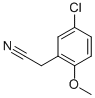 (5-Chloro-2-methoxyphenyl)acetonitrile Structure,7048-38-6Structure