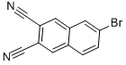 6-Bromo-2,3-dicyanonaphthalene Structure,70484-02-5Structure