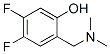 2-Dimethylaminomethyl-4,5-difluoro-phenol Structure,704884-78-6Structure